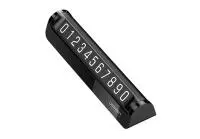 UGREEN PARKCARDLP178 | Parking Card Black Discreet Number Display