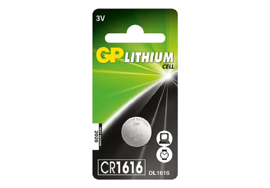 LITHIUM BATGPCR1616U5 | Litiý Batareýa CR1616 3V