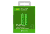GP ReCyko+ GP65AAAHCE-2GBE2 | Rechargeable AAA Battery 650mAh Pack of 2