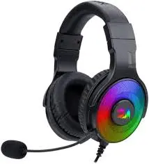 Redragon HEADRDH350RGB | Гарнитура для игр проводная RGB микрофон черная