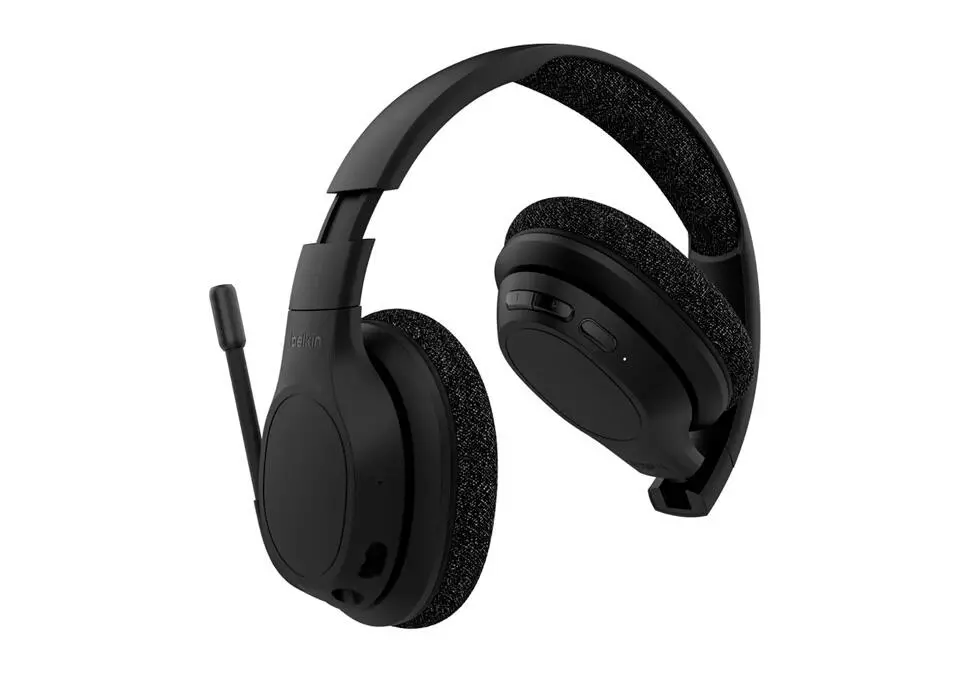 Belkin SOUNDFORM Adapt | Накладные наушники Bluetooth 65ч Микрофон Чёрные