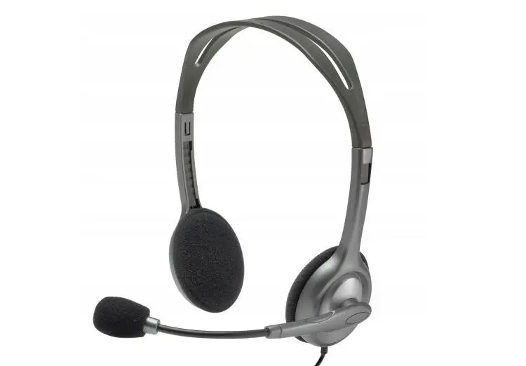 Logitech HEADLH110 | Проводная гарнитура с микрофоном 1,5 м
