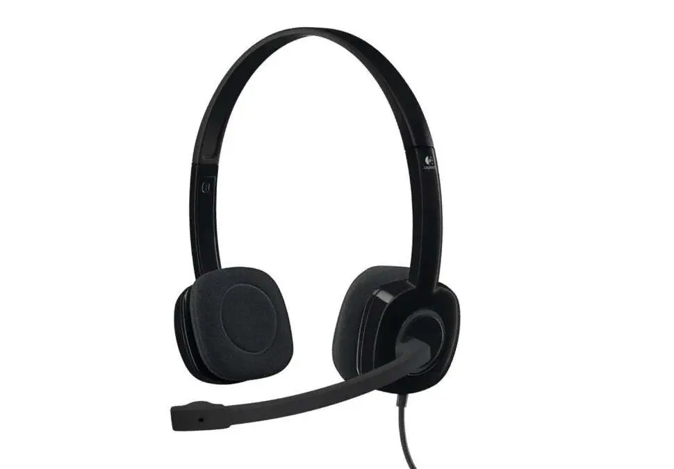 Logitech HEADLH151 | Stereo garnitura mikrofonly 1.5 m gara