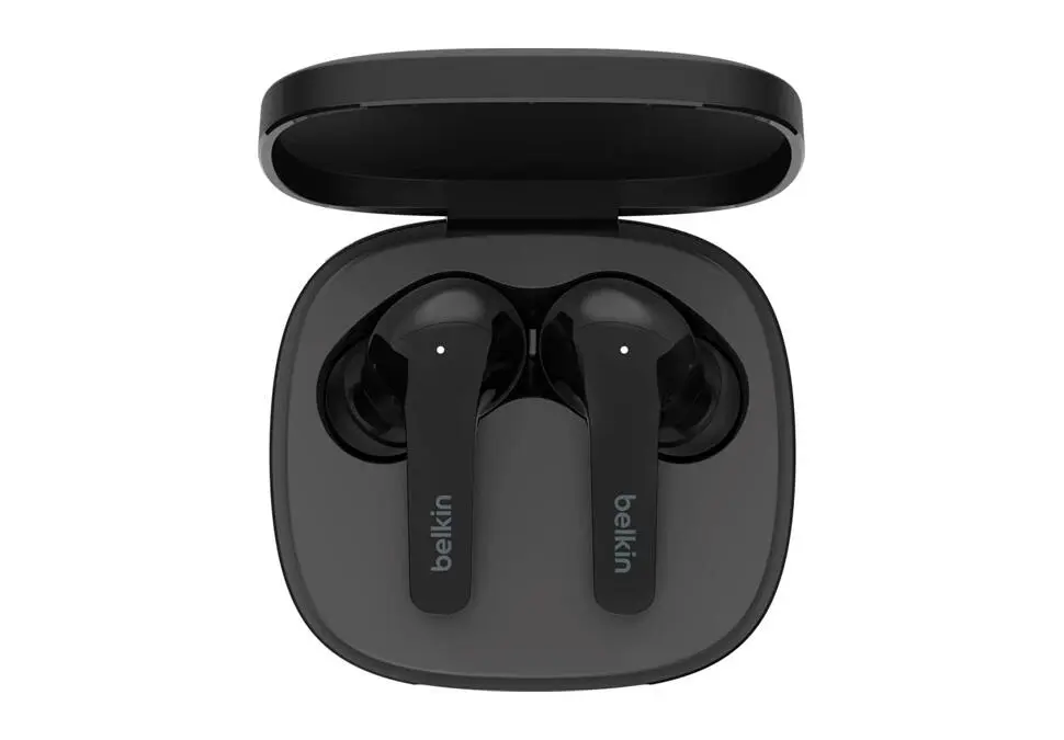 Belkin EARBELFLOW | Беспроводные наушники Bluetooth 5.2 внутриканальные черные