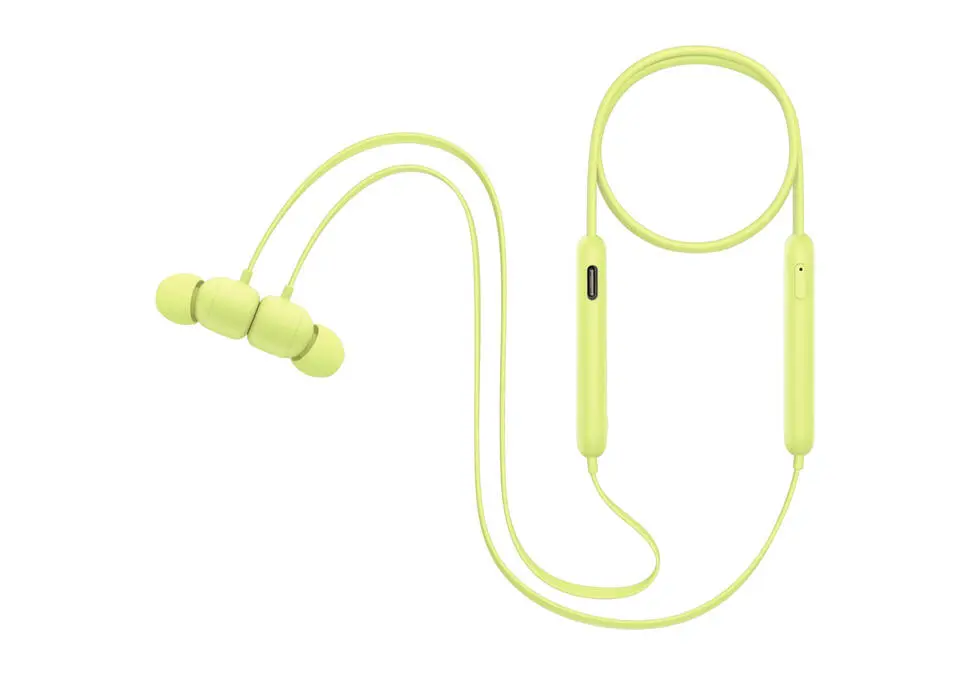 Beats Earbeatsflyel | Беспроводные наушники Bluetooth жёлтые