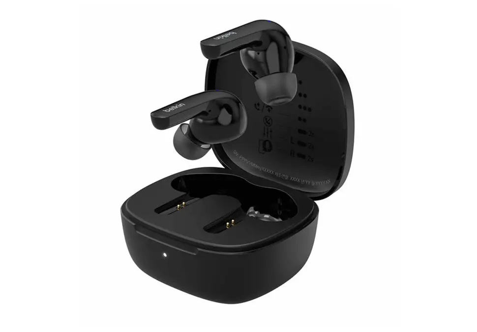 Belkin EARBELMOTB | TWS In-Ear Earphones Bluetooth 9 Hours Black