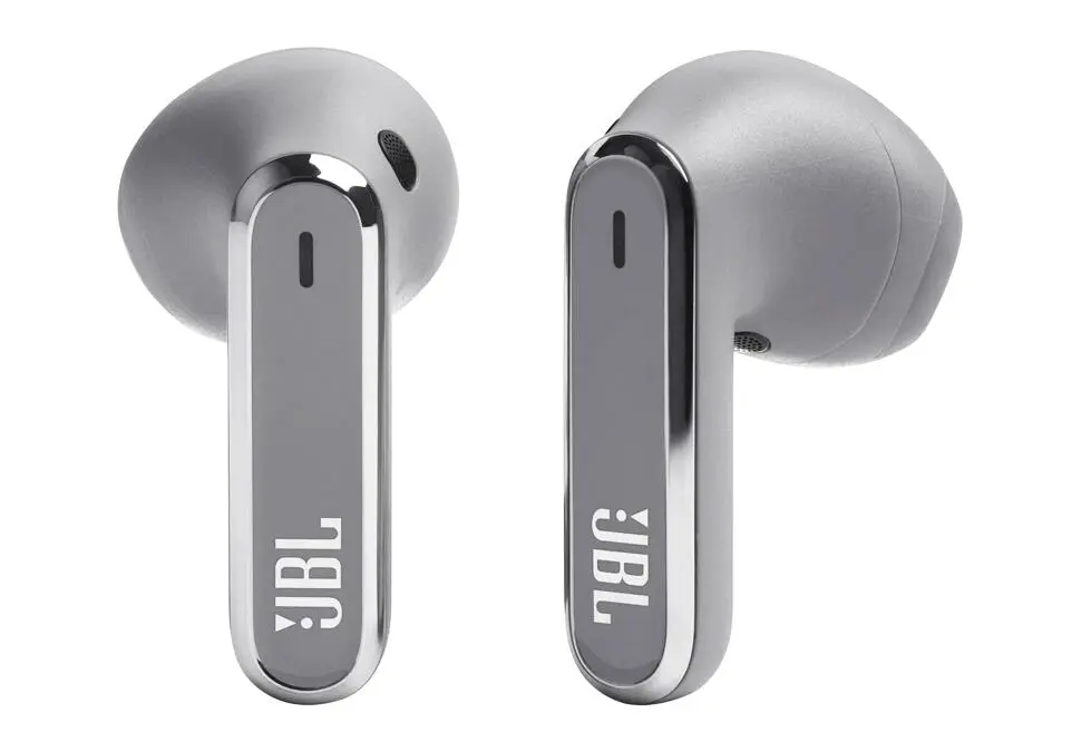 JBL LIVE FLEX 3 | Беспроводные наушники с ANC 40 часов серебристые