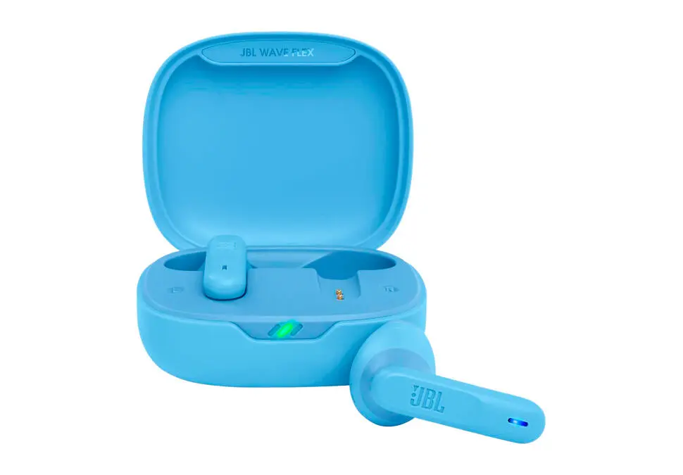JBL EARJBLFLEXBLU | Simsiz TWS nauşnik mikrofonly we AUX gök