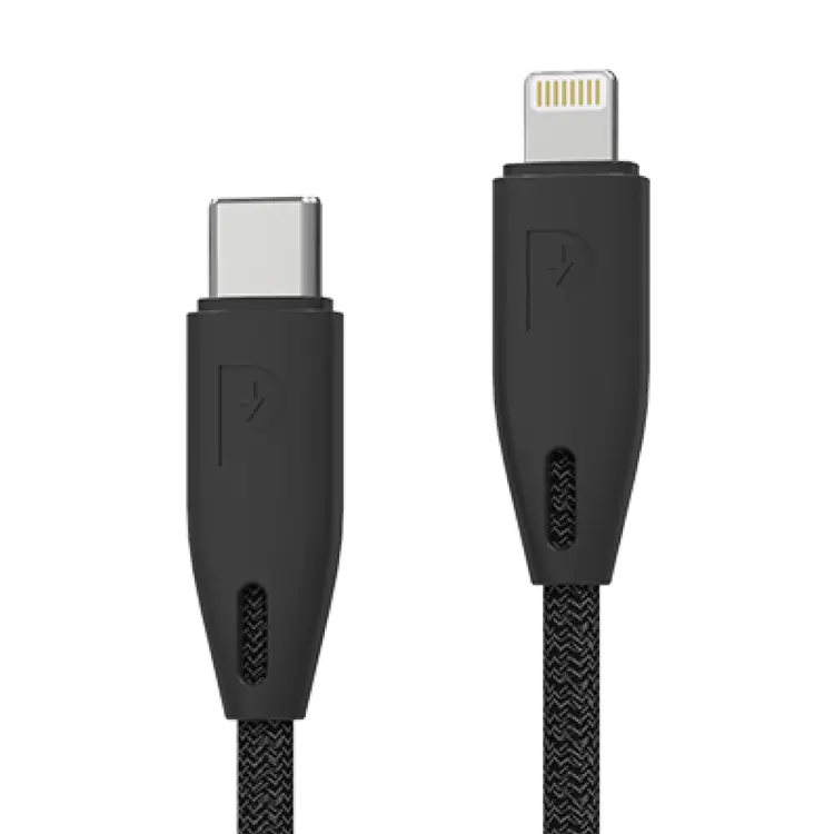 Powerology PCABCM0121BK | USB Type-C Kabel 1,2 m Gara