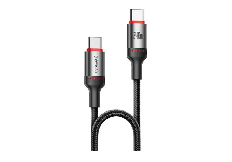 YESIDO CA186 | Кабель Type-C–Type-C 240Вт 2м