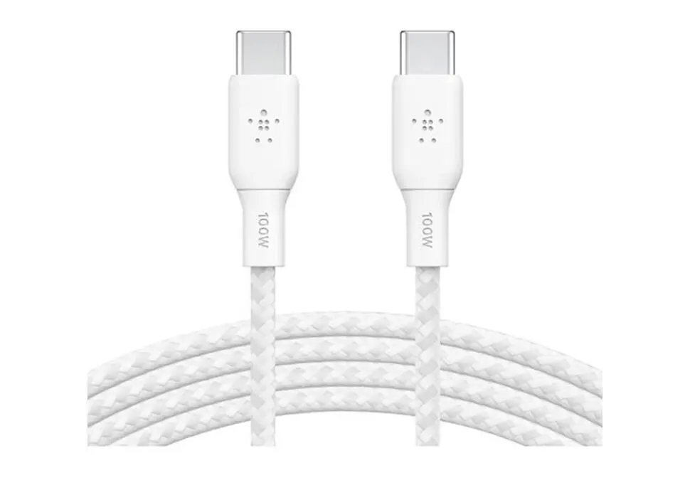 Belkin CBLBEL | USB Type-C to Type-C Cable 100W 2m White