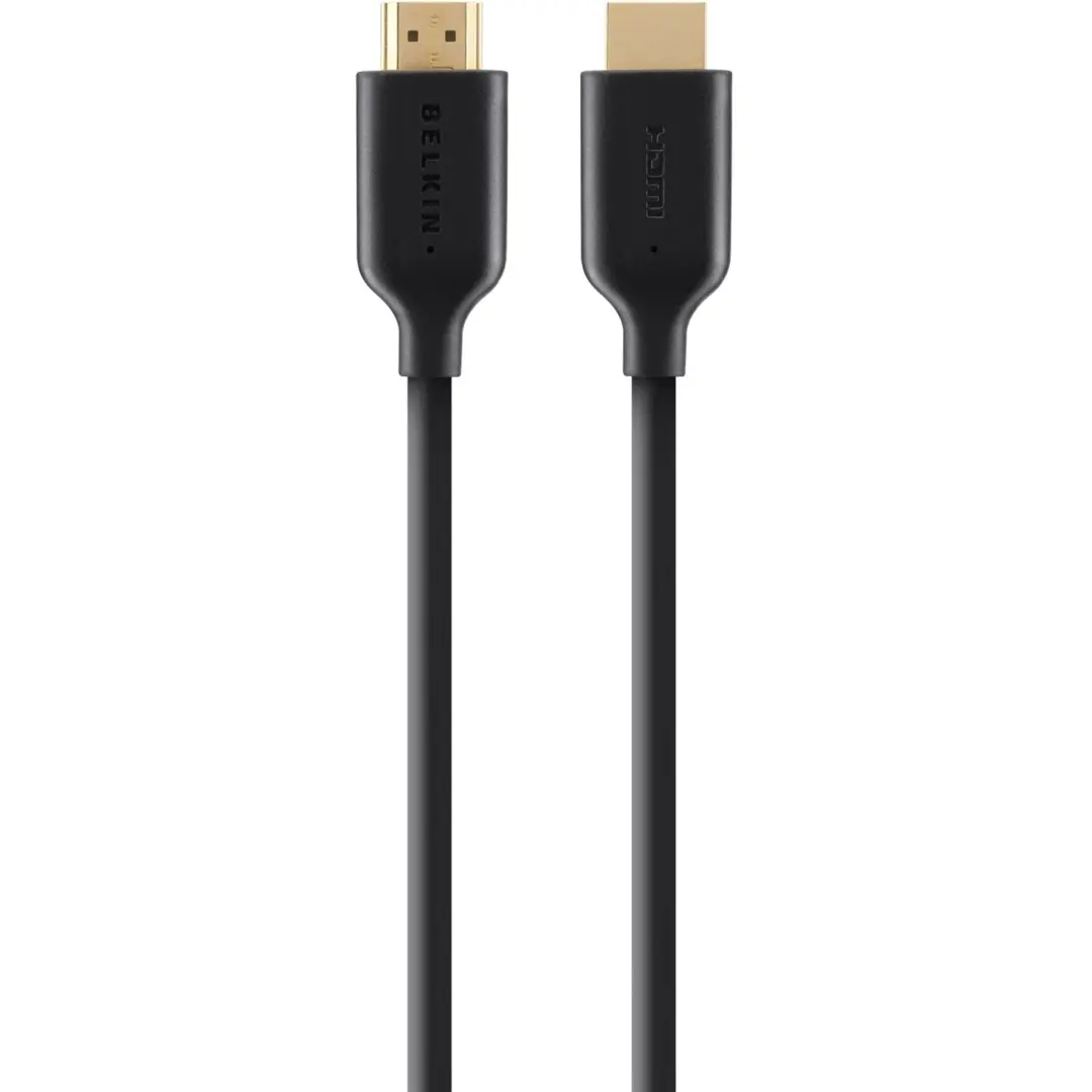 Belkin CBLHDMIBELHEC | Ethernetli HDMI kabeli 4K 2m altyn örtükli
