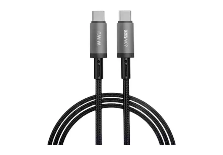 WIWU CBLWIWUWIC057 | USB Type-C to Type-C Cable 1m Black