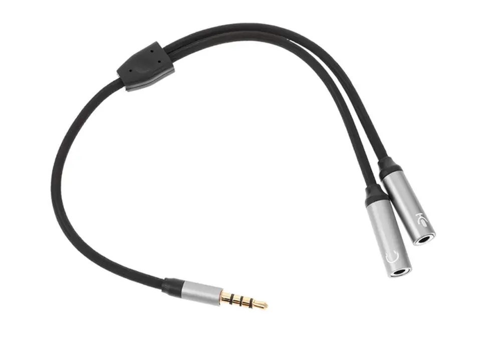 Generic AD1AUXTO2AUXCAB | Ses Adapteri 1xAUX IN-dan 2xAUX OUT-a