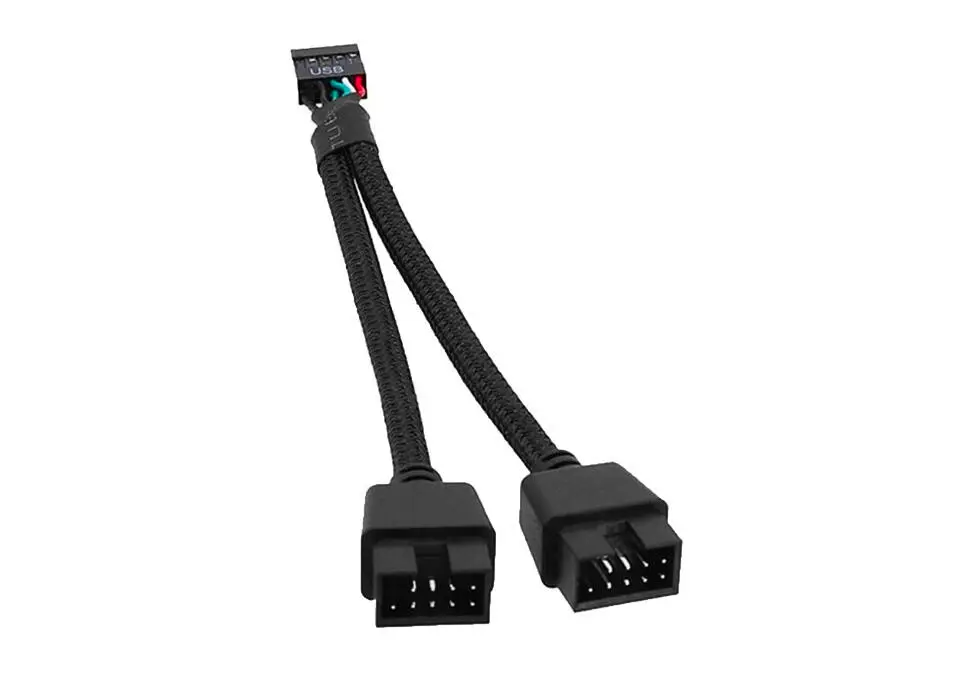 CBLFP CBLFP2.0 | USB Adapter-Splitter 2.0/1 to 2x9Pin Front Panel Expansion