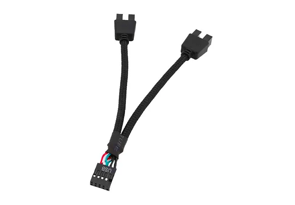 CBLFP CBLFP2.0 | USB Adapter-Splitter 2.0/1 to 2x9Pin Front Panel Expansion