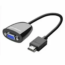 Generic ADHDMITOVGA | HDMI to VGA Adapter Black