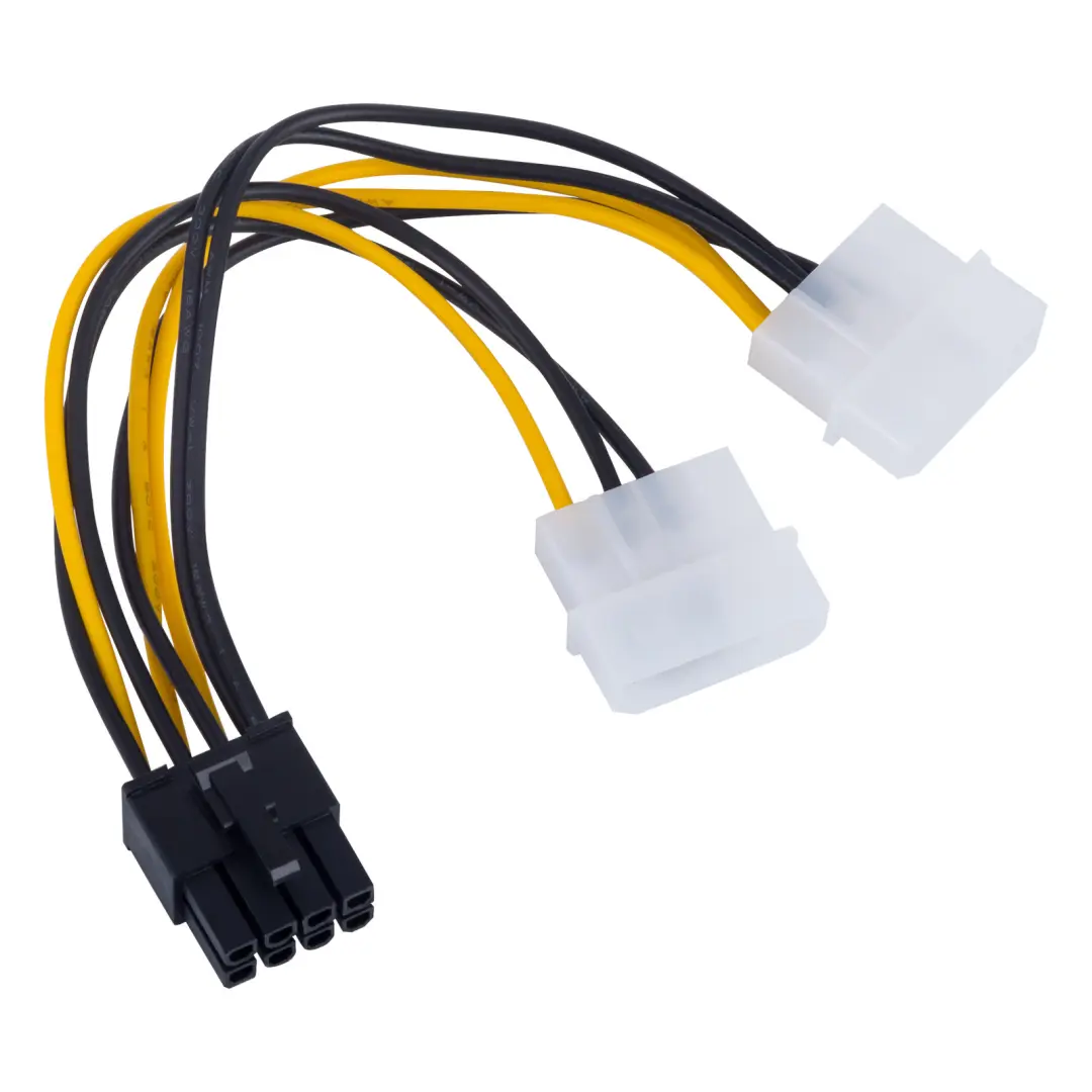 ADAPTER POWER ADCG8PTO16P | VGA kart üçin güýç adapteri 8-pin-dan 2x8-pin