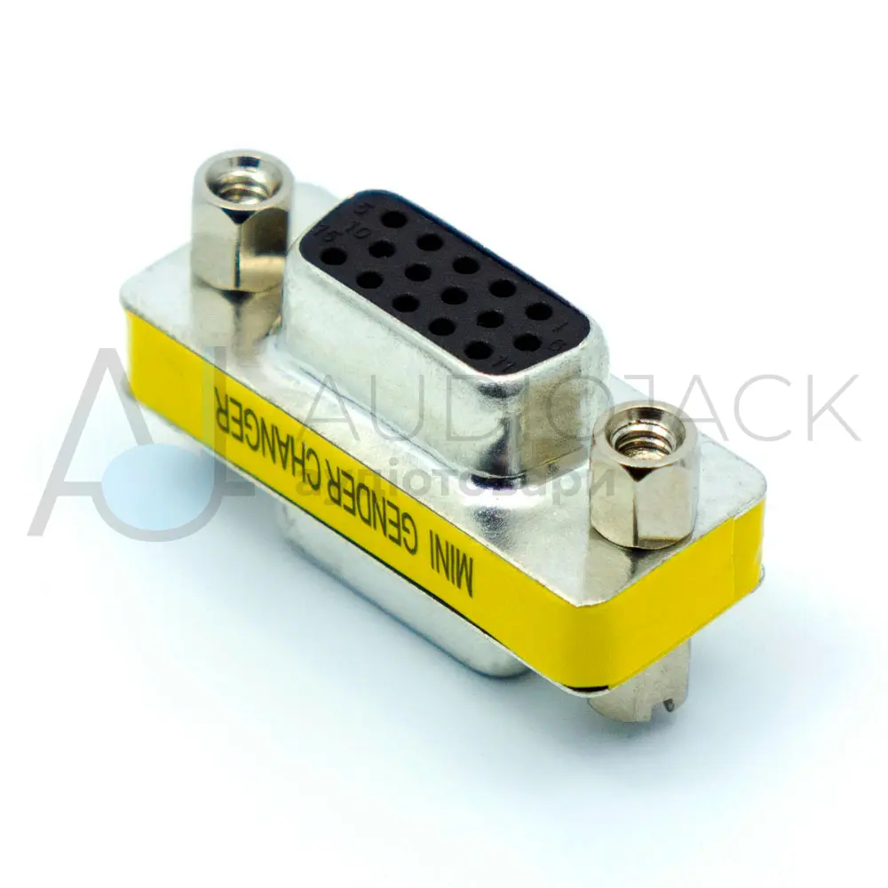 SOEDINITEL ADVGATOVGA | VGA-VGA Adapter 15-pin erkek-erkek