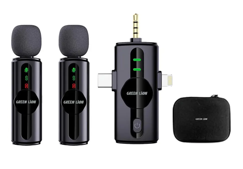 Green Lion GM-80X | Lapel Microphone Wireless 8h Battery