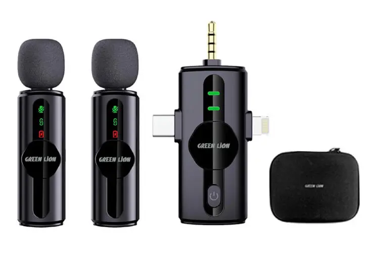 Green Lion GM-80X | Lapel Microphone Wireless 8h Battery