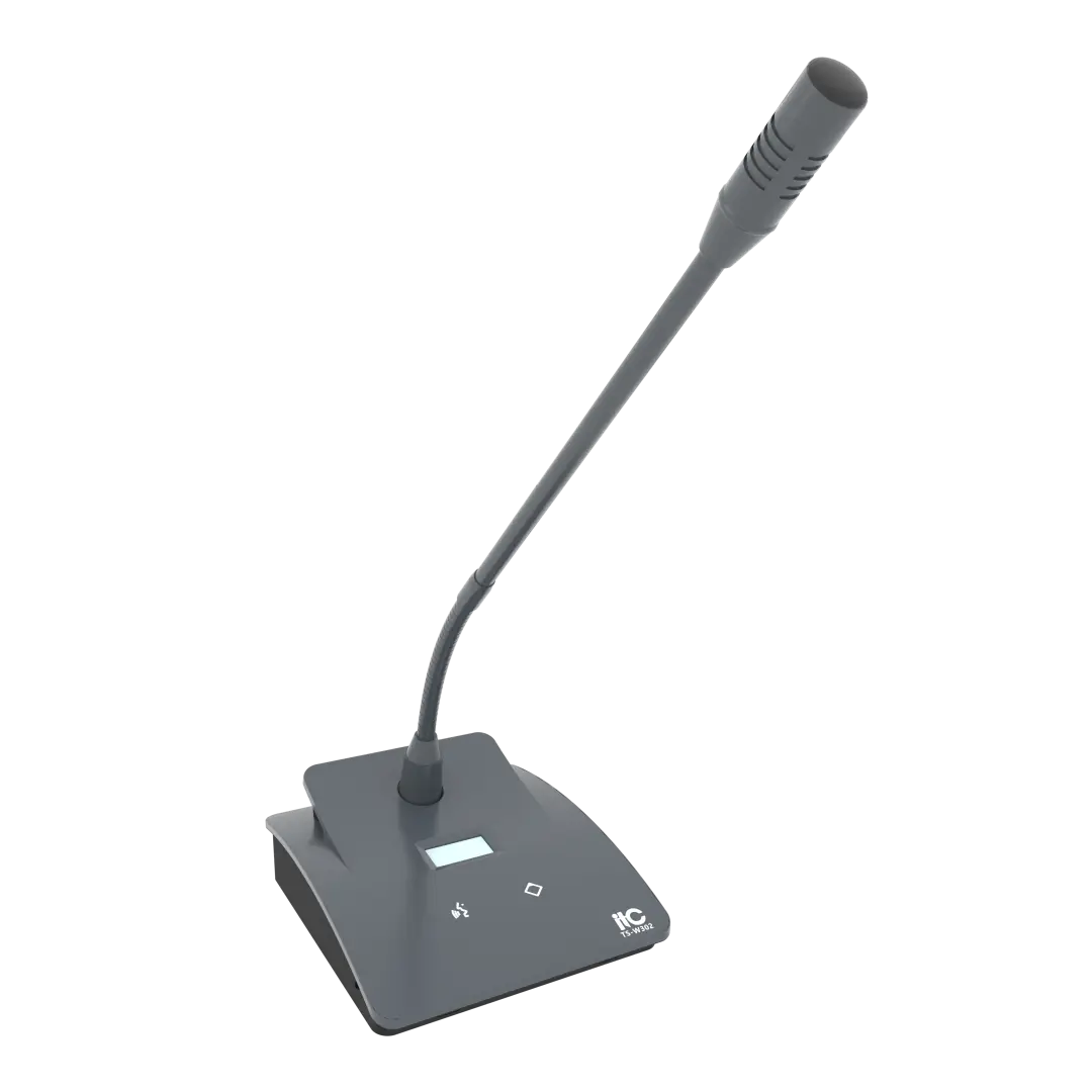 ITC T-621 | Stand Desktop Microphone Wired Black