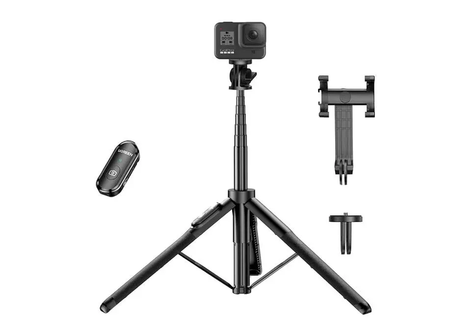 UGREEN SELFU15062 | Selfie Stick with Tripod 1.6m Black