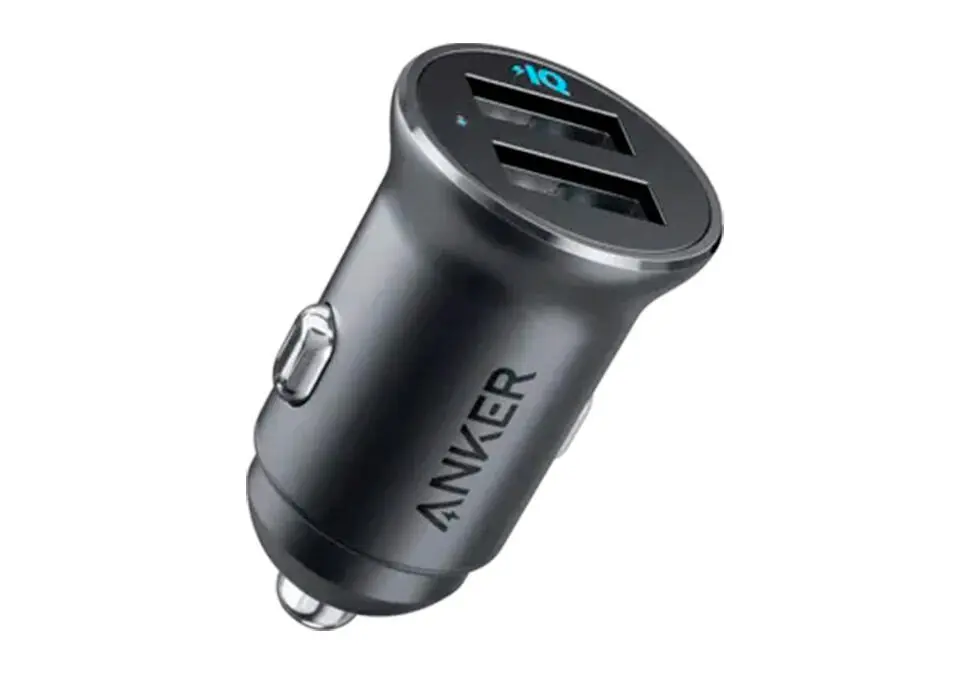 Anker A2727H12 | Car Charger Dual USB 3A Fast Charge