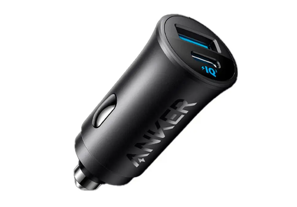 Anker PowerDrive 323 | Car Charger USB Type-C 30W Quick Charge