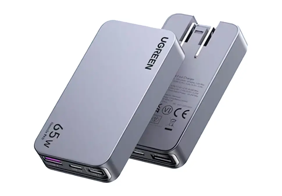 UGREEN CHU25356 | Зарядное устройство 65 Вт Быстрая зарядка 2xUSB-C 1xUSB-A Черный