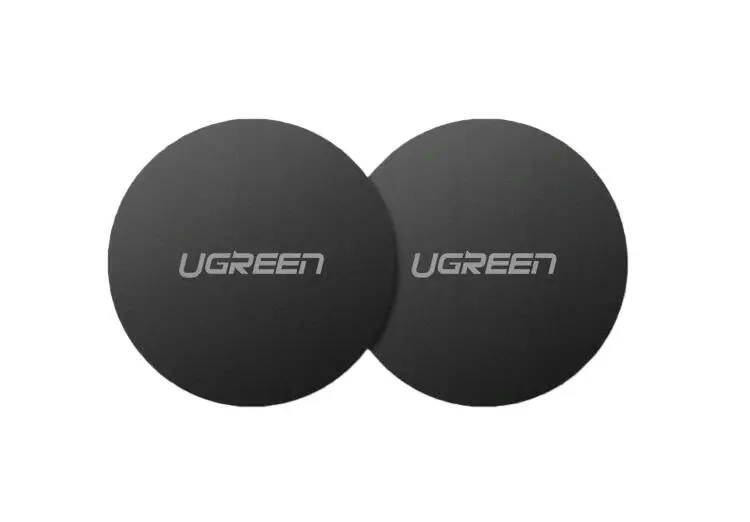 UGREEN MSTICKUGLP123 | Telefon üçin metalik stiker 2 sany gara