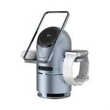 Powerology PWCUQC039 | Wireless Charger 3-in-1 15W Qi2 + Speaker