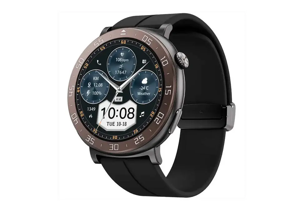 Porodo SWPORPDSWT67BK | Smart Watch AMOLED 1.43''