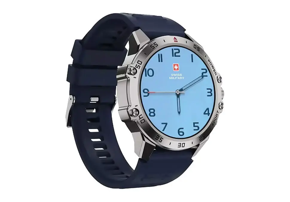 Swiss Military SWSMDOM5 | Smart Watch 1.43″ AMOLED Up to 7 Days Blue