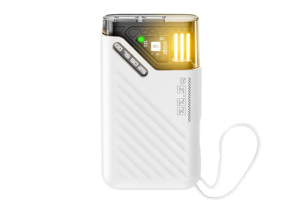 Flashglow MC501 | Внешний аккумулятор 10000 мАч 22,5 Вт Белый