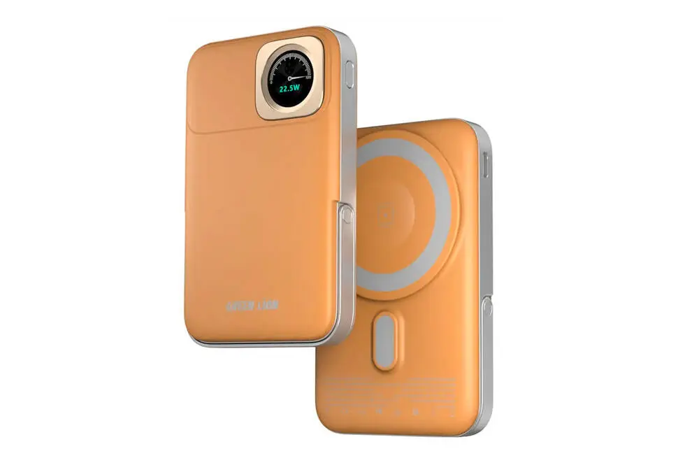 Green Lion PBGLVGAUGEOR | Power Bank 10000mAh 22.5W 2x Type-C Wireless