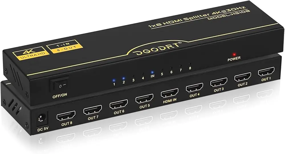 PC PLUS SPLITPCP8P | HDMI Splitter 8 Port Full HD