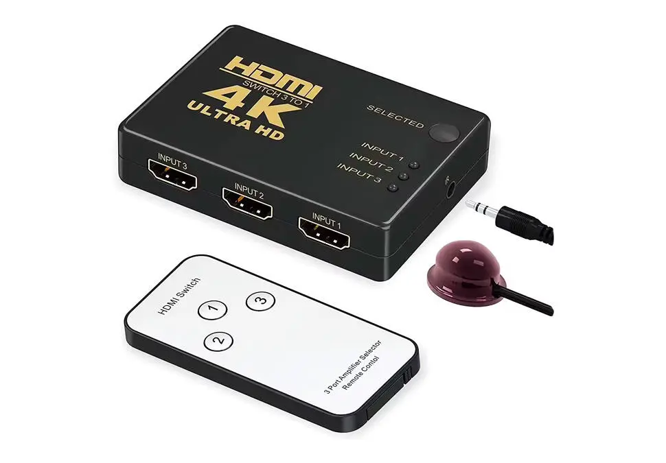 SWITHD3P1P | HDMI-коммутатор 3 входа 1 выход Plug-and-Play
