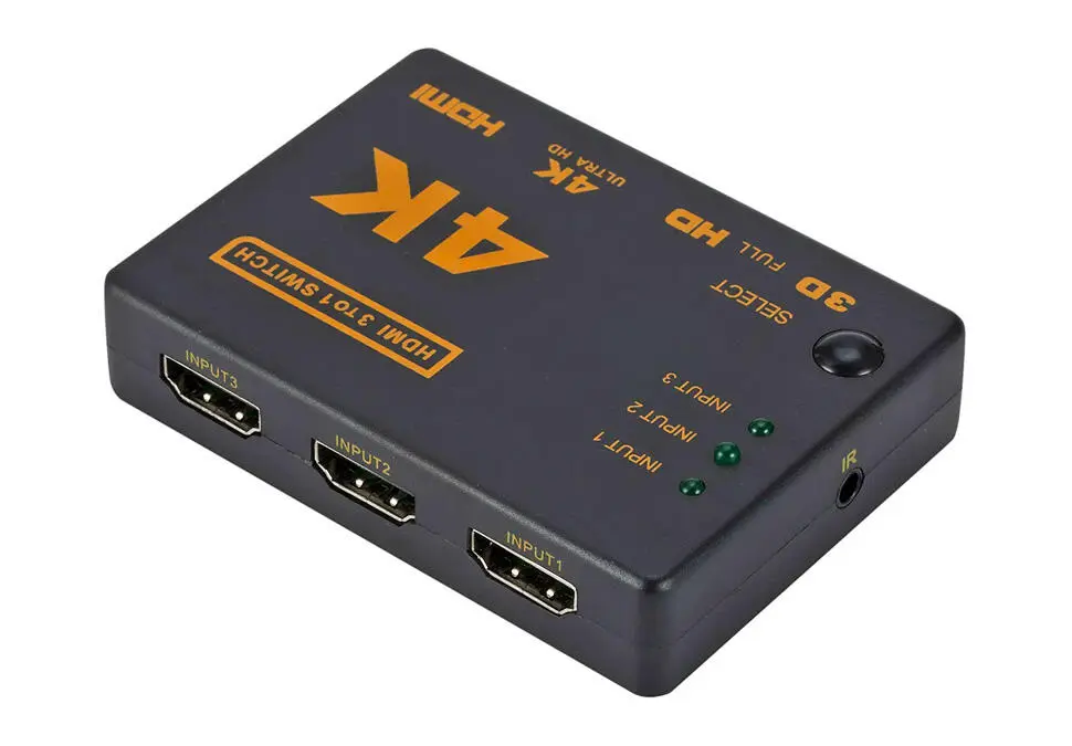 SWITHD3P1P | HDMI-коммутатор 3 входа 1 выход Plug-and-Play