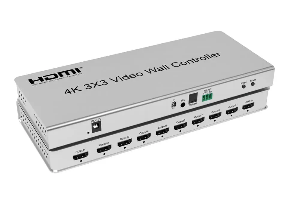 VM3X3 | Video Wall Controller 3x3 4K 30Hz 9TV Support