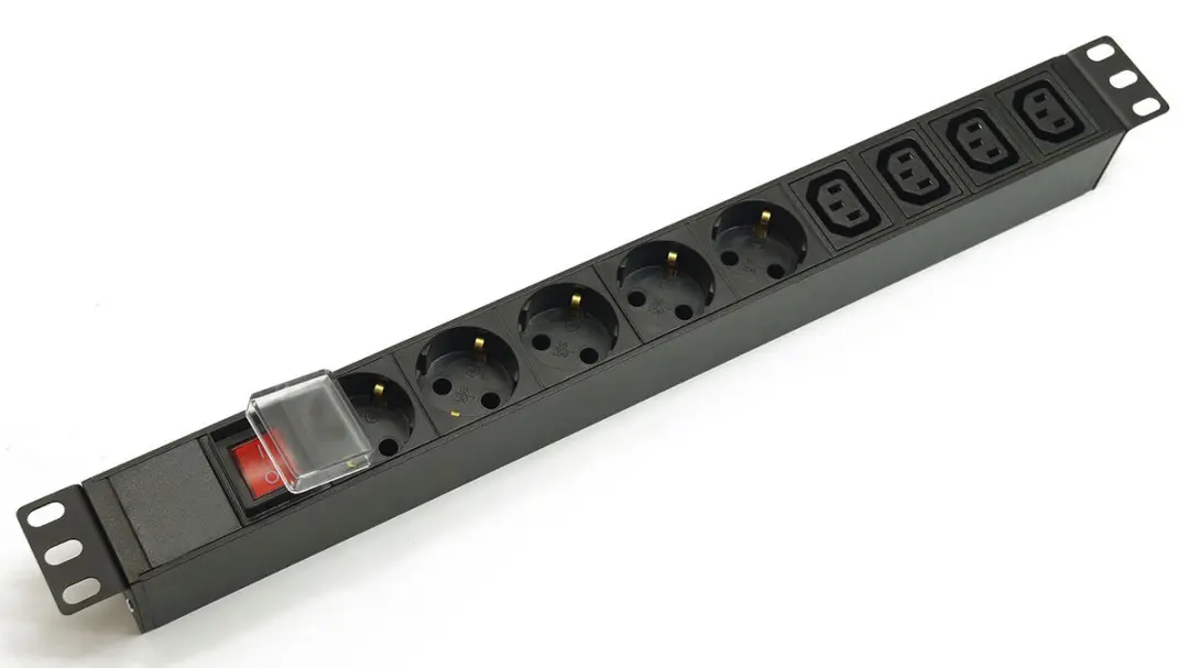 SNR SOLITON BA-47/6 | Блок розеток Schuko 1U 19-дюймовый 10A