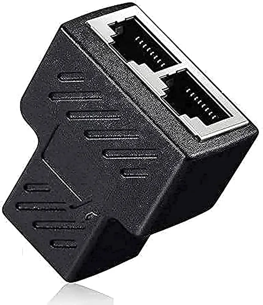 NETADRJ45JR | Адаптер-коннектор RJ-45 1 к 2