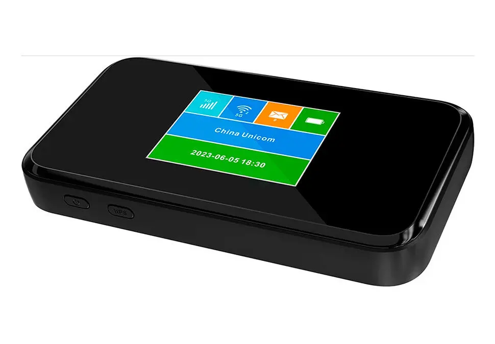 Porodo WNETPROPD5GMIFIBK | Portable Wireless Router 5G/4G 5000mAh