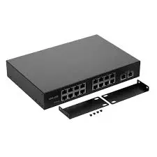 NET16POE | Network Switch 16+2 Port 200W PoE 100Mbps