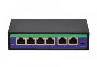 TXE NETP6PGIGA | 4+2 portly ulgam geçirişi PoE Gigabit SFP