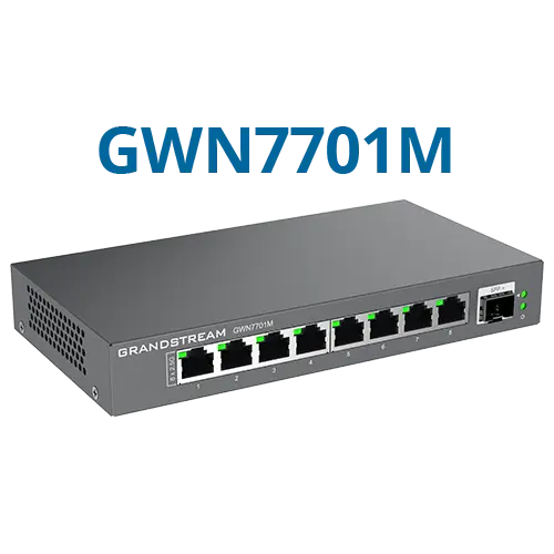 Grandstream GWN7700P | Tor Birikdiriji 5 Port Gigabit PoE