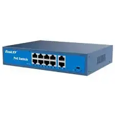 LINKFF NETLQ411A | Tory kompýuteri 6 port Gigabit 4 PoE 65W