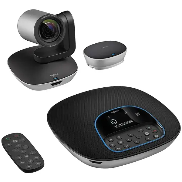 Logitech WEBCCC3500E+STMP100 | Konferensiýa Kamerasy Full HD Autofokus