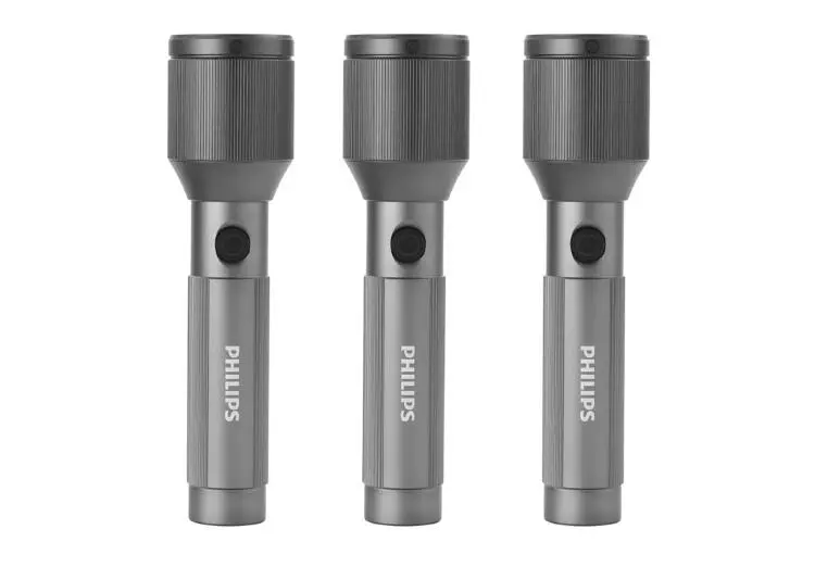 Philips FLLPHILSFL2142C3 | Фонарик 1000 люмен, перезаряжаемый, комплект 3 шт.