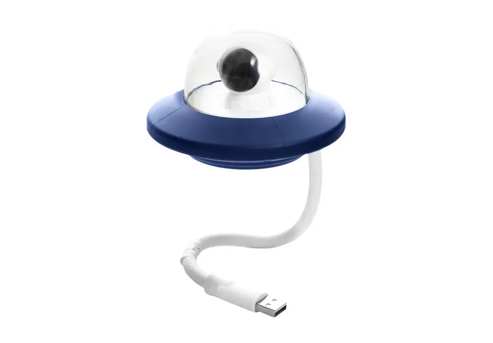 NLO ULDUFOBLU | USB LED лампа с пультом управления Синий